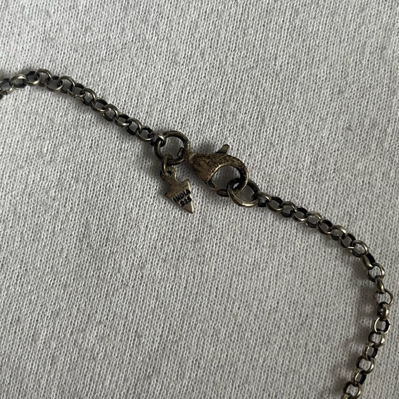 Vintage Silpada Sterling Silver Crystal Drop Necklace N1661 - Picture 3 of 3